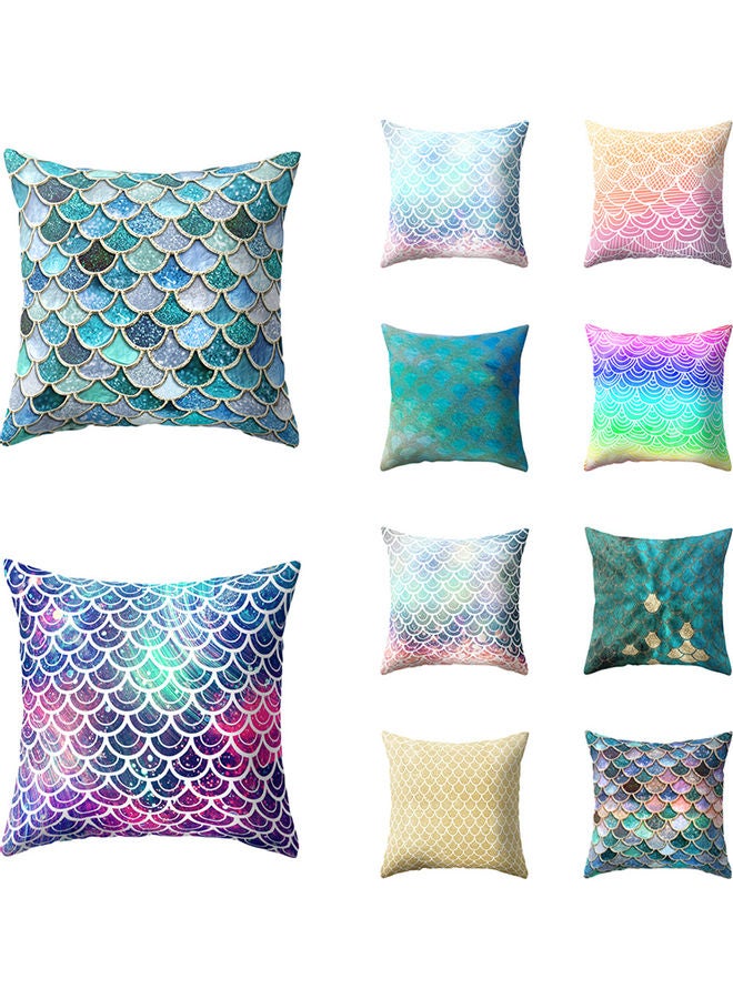 نيبمينينت غطاء وسادة زينة بتصميم زخارف سمك متعدد الألوان - Image 4