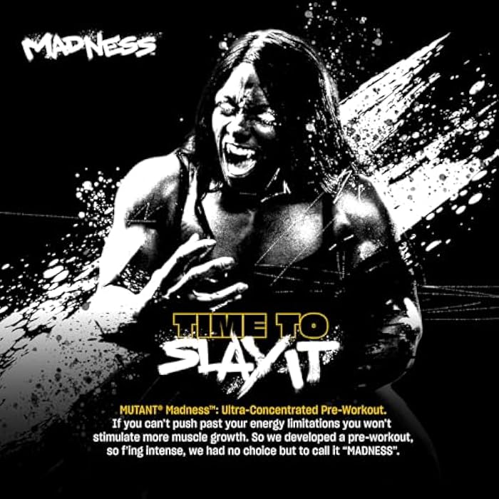 Mutant جنون المتحولين | مسحوق مكمل ما قبل التمرين مزيج الأداء والضخ يتضمن L-سيترولين، بيتا ألانين، تورين، L-تيروزين | 30 حصة | أناناس - Image 3