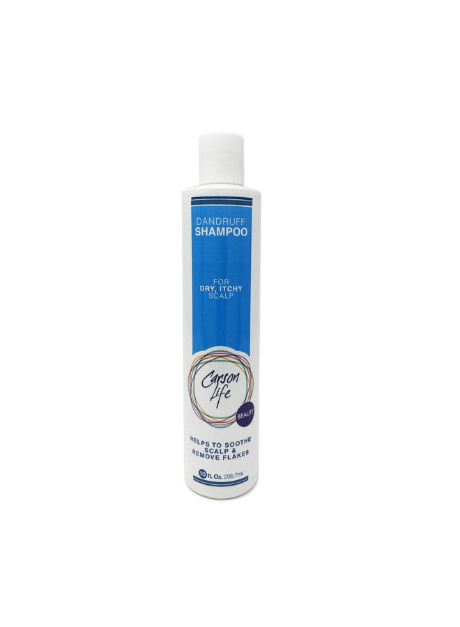 CARSON LIFE Arson Life Dandruff Shampoo Paraben And Sulfate Free 10 Oz Hydrates Repairs & Soothes Dry Scalp Eliminate Flakes & Restore Shine (Single) - Image 1