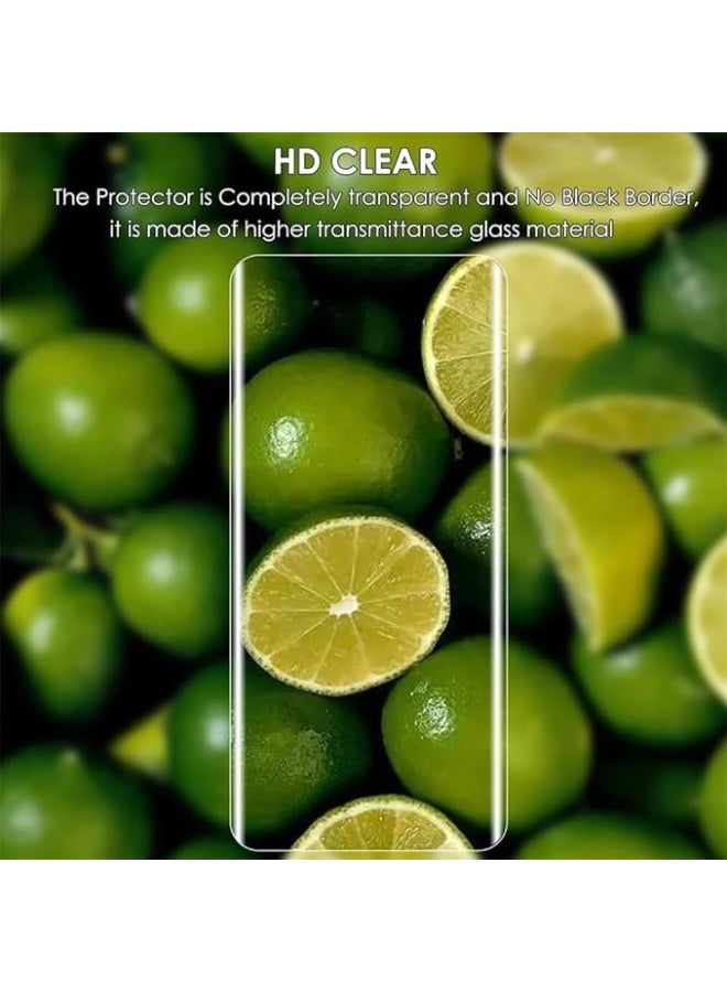 Lynacz Original Screen Protector For Honor Magic 7 Pro UV Glass 3D Curved Edges Full Cover Tempered Glass Screen Protector Full Glue Edge to Edge Coverage Anti Scratch Anti Smudge Glass for Honor Magic7 Pro - Image 5