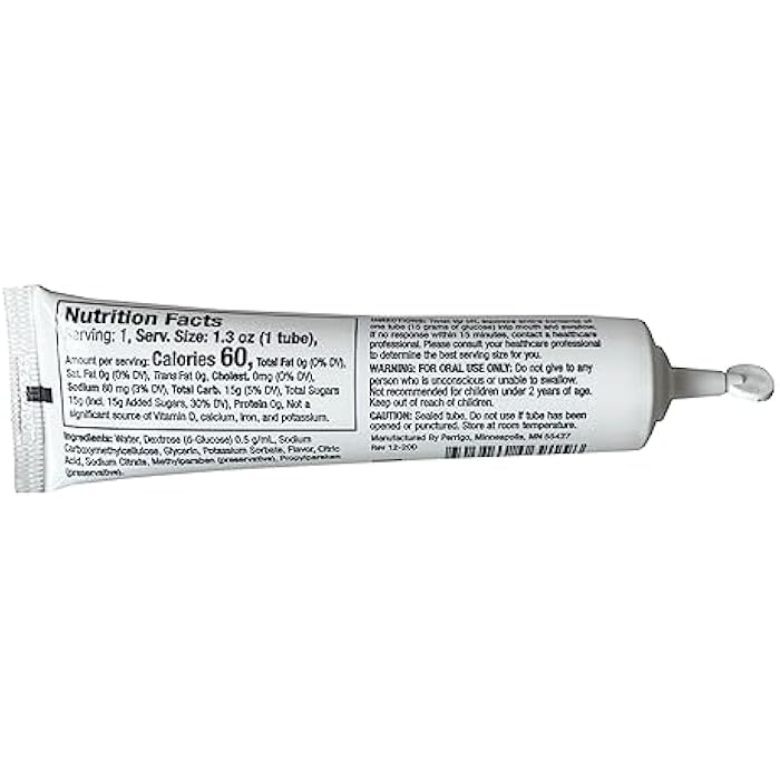 BOUNDTREE GLUTOSE 15 Oral Glucose Gel - Lemon (37.5 GM Tube) - Image 3