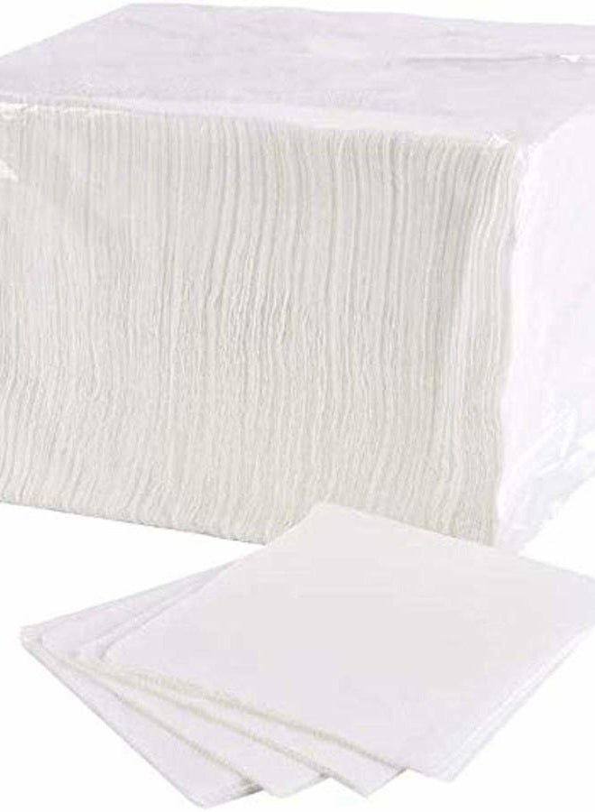 Pantryware Essentials Paper Lunch Napkins. 500 Count Lunch Napkins 1 Ply, White. 12 x 12 - Image 2