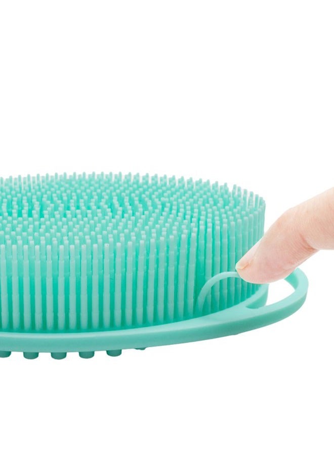 MR LION Silicone Body Brush, Exfoliating Body Scrubber, Silicone Body Scrubber Loofah, Silicone Bath Brush, Soft Exfoliating Body Bath Shower Scrubber Brush for Kids and Adults All Kinds of Skin（Green） - Image 5