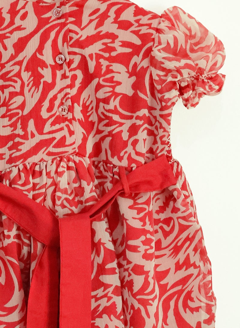 Kidabhoo Kids Smocked Dress for Girls - Timeless Elegance  - Image 4