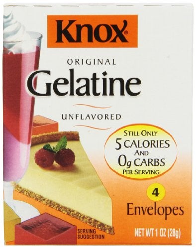 Knox Unflavored Gelatin, 4 Count (Pack of 12) - Image 1