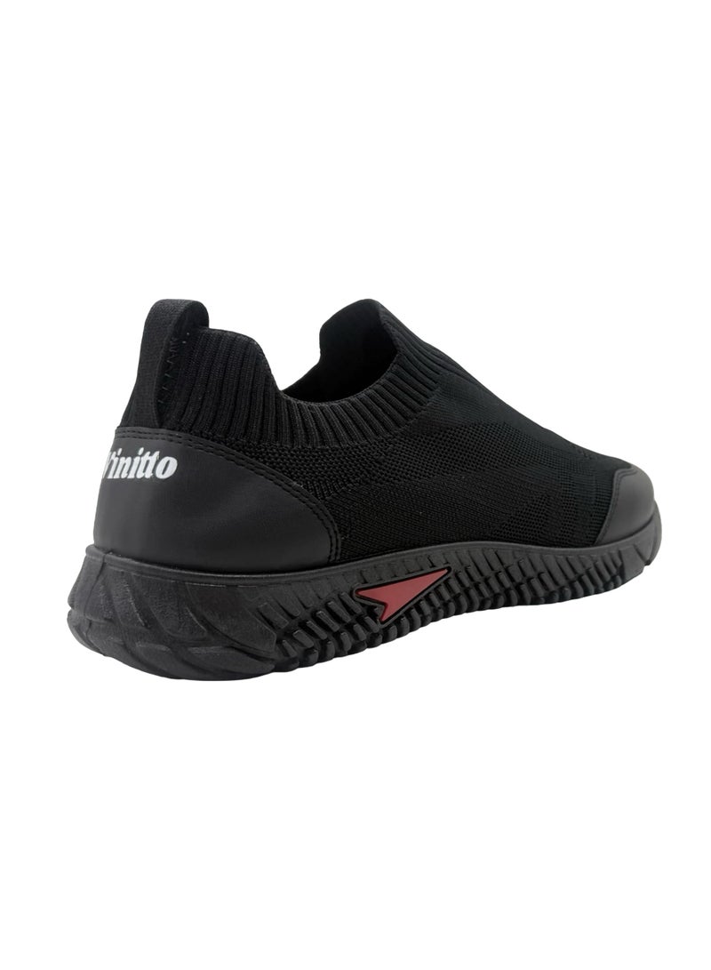 VINITTO Men Textile Elastic Sneakers - Image 4