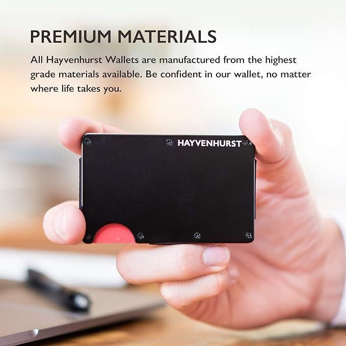 Carbon Fiber Metal RFID Blocking Card Holder, Slim Portable Multi-Card Wallet - Image 4