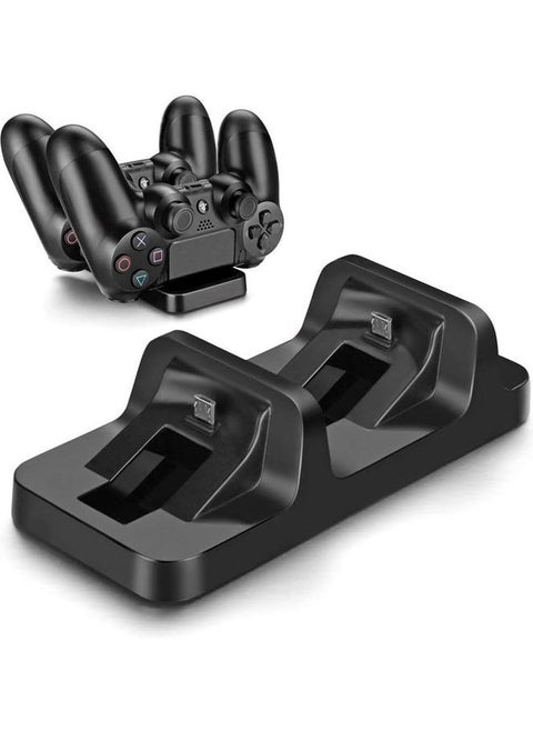 Dobe PlayStation 4 Controller Charger, Dual Controller Charging Dock With Micro USB Cable