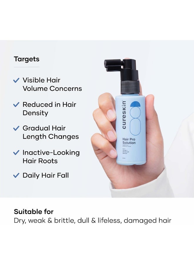 Cureskin Hair Growth Serum Rosemary Hair Spray | Rosemary Oil for Hair | Anti Hair Fall Serum for Men & Women | Strengthen Roots, Nourish Scalp, 60 ml (Pack of 1) - Image 5