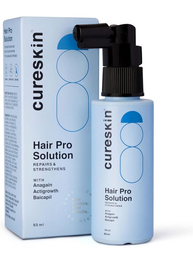 Cureskin Hair Growth Serum Rosemary Hair Spray | Rosemary Oil for Hair | Anti Hair Fall Serum for Men & Women | Strengthen Roots, Nourish Scalp, 60 ml (Pack of 1) - Image 1