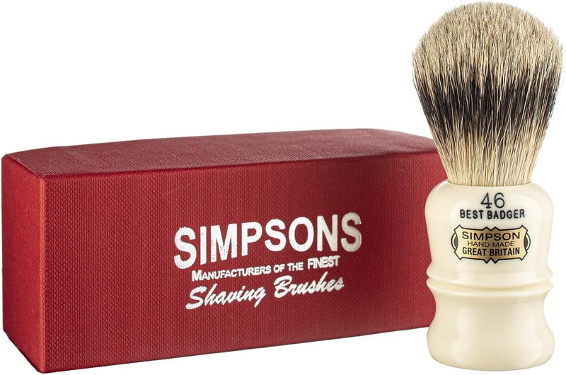 Simpson Shaving Brushes فرشاة حلاقة سيمبسون بيركلي 46 ب أفضل بادجر - Image 1