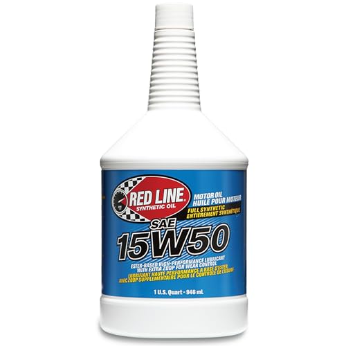 Red Line 11504 SAE 15W50 Fully Synthetic Motor Oil 1 Quart - Image 1