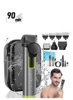 DOSCHER Men's Multifunctional Hair Clipper 4 in 1 Shaver Nose Hair Trimmer Set  - Image 1
