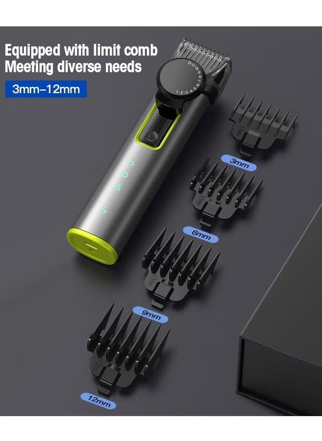 DOSCHER - Men's Multifunctional Hair Clipper 4 in 1 Shaver Nose Hair Trimmer Set - Image 1