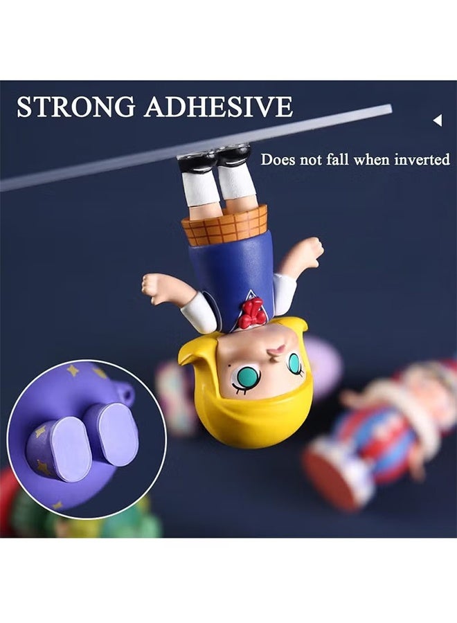 واي جيه جل الغراء النقاط واضحة قابلة للإزالة 600 قطعة جل الغراء النقاط على الوجهين تصاعد المعجون عصا تك للجدار معلق نقاط لزجة المعجون مبتذل المعجون واضح المعجون القابل للإزالة - Image 2