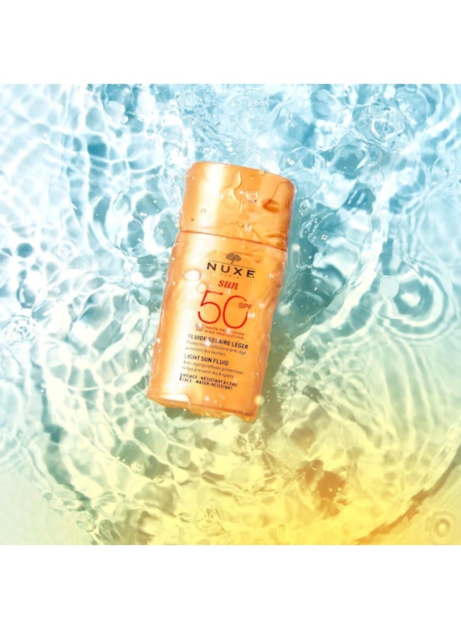 Nuxe Sun Light Sun Fluid SPF50 50ml - Image 3