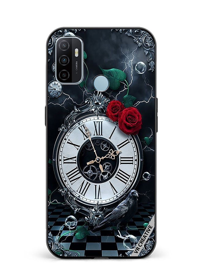 VR CREATIVE Protective Case Cover For Oppo A53 Watch Design Multicolour - Image 1