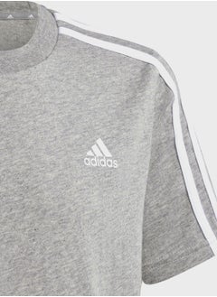 Adidas Logo 3 Stripes T-Shirt  - Image 3