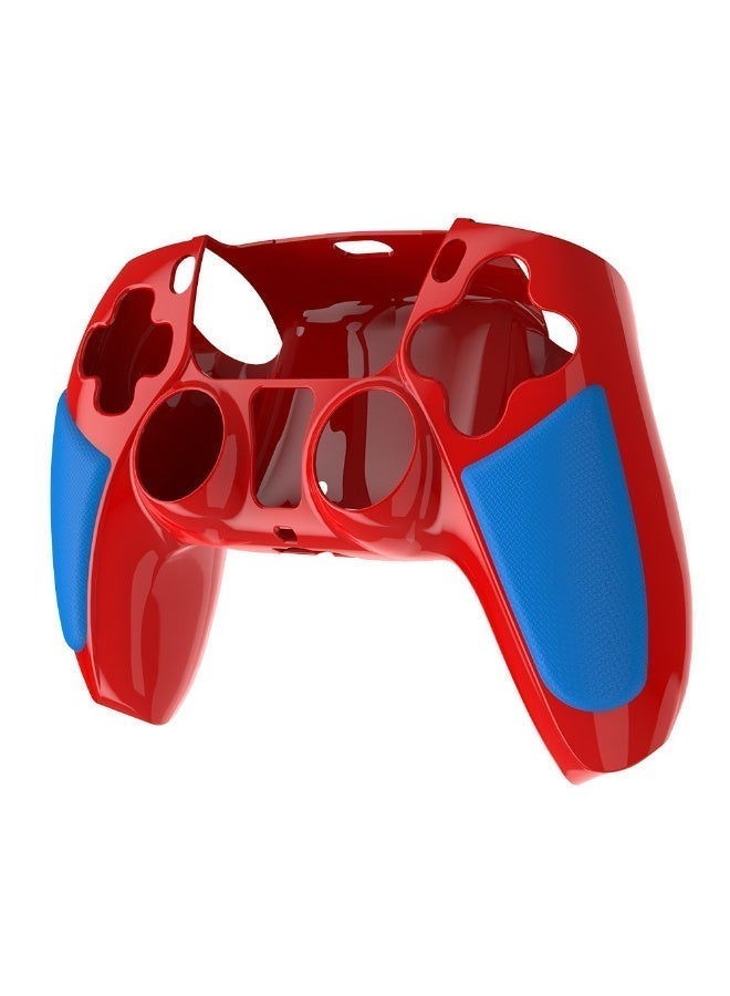 ألعاب تي إن PS5 وحدة التحكم حالة السيليكون ، لون التباين الأحمر والأزرق ، مرونة عالية وغطاء مضاد للانزلاق ، متوافق مع وحدة التحكم اللاسلكية PlayStation 5 - Image 2