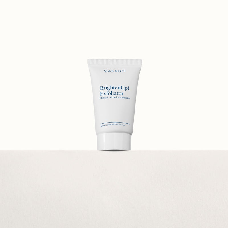 VASANTI BrightenUp! Exfoliator - Enzymatic Face Rejuvenator (20g) - Gentle Scrub Brightens Exfoliates Cleanses Skin Paraben Free Vegan Friendly Skincare - Image 4