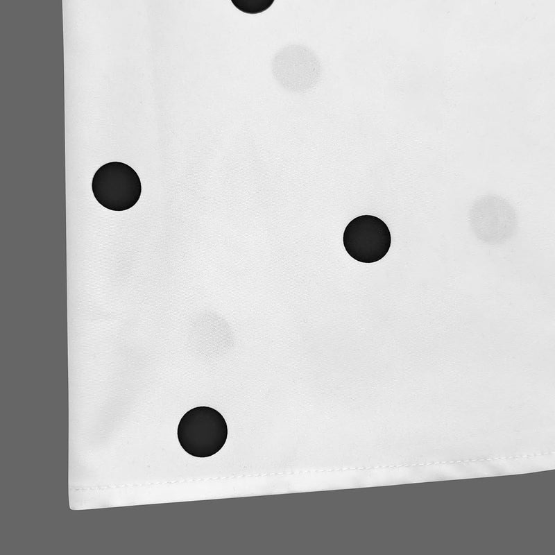 UOOZEE Womens Button Down Shirt Long Sleeve Dress Shirts Solid Work Blouse, Polka Dot, S - Image 4