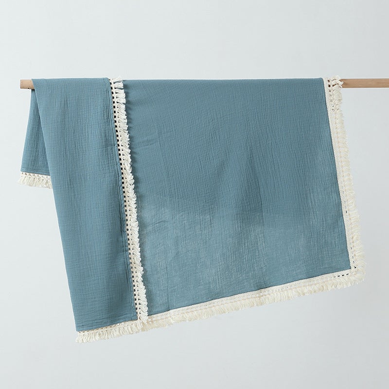 Baby Gauze Large Towel Pure Cotton Baby Soft Bath Towel Absorbent Newborn Children Thin Bathing Newborn Blanket - Image 1
