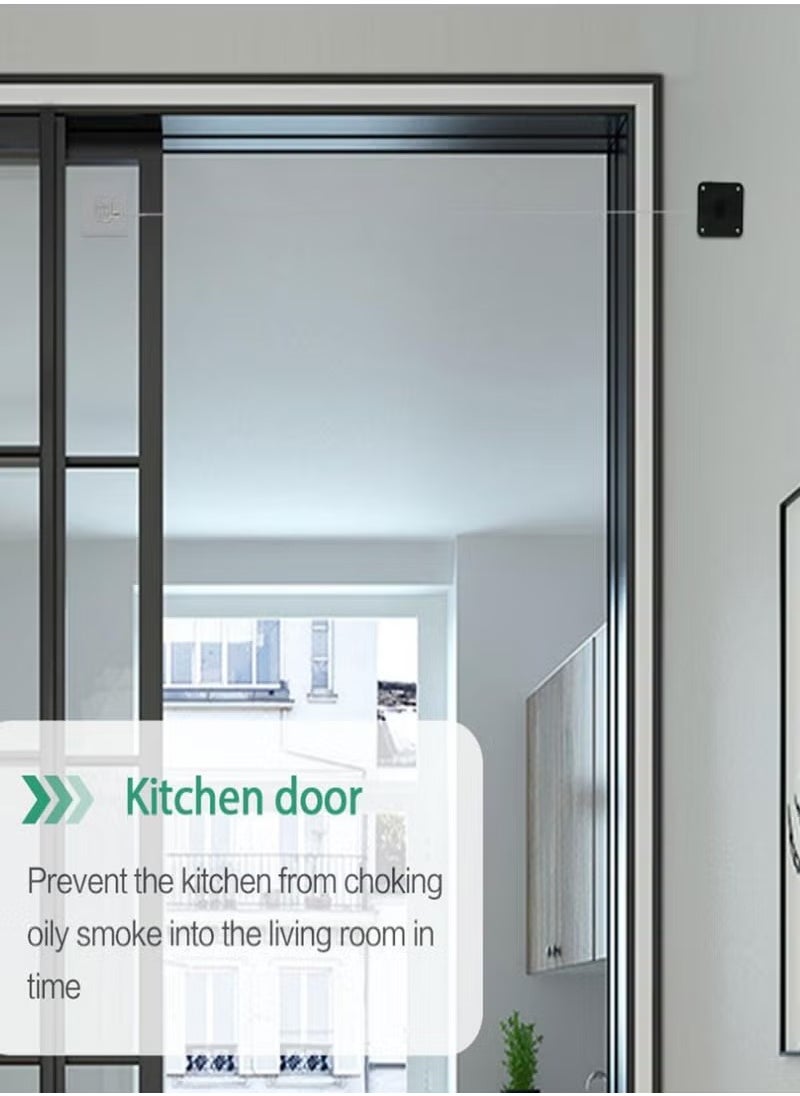 Generic Non-perforated Automatic Sensing Door Closer Multifunctional Automatic Door Closer Automatic Door Closer For Household And Commercial Use With Pull Cord Type Door Closer  - Image 5