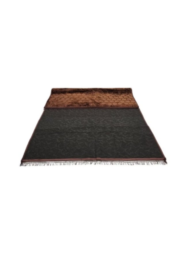 Velvet rug, premium textured rug made from high-quality materials, 200x300 cm seating mat - Image 4