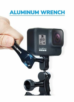 Y&D Metal Adapter Bracket for GoPro Hero, Universal Adjustable Arm Aluminum Alloy Magic Hand, Swivel with Wrench  - Image 5