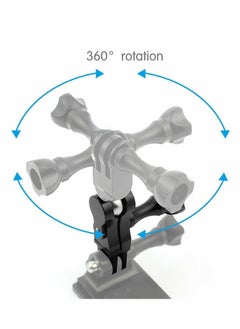 Y&D Metal Adapter Bracket for GoPro Hero, Universal Adjustable Arm Aluminum Alloy Magic Hand, Swivel with Wrench  - Image 4