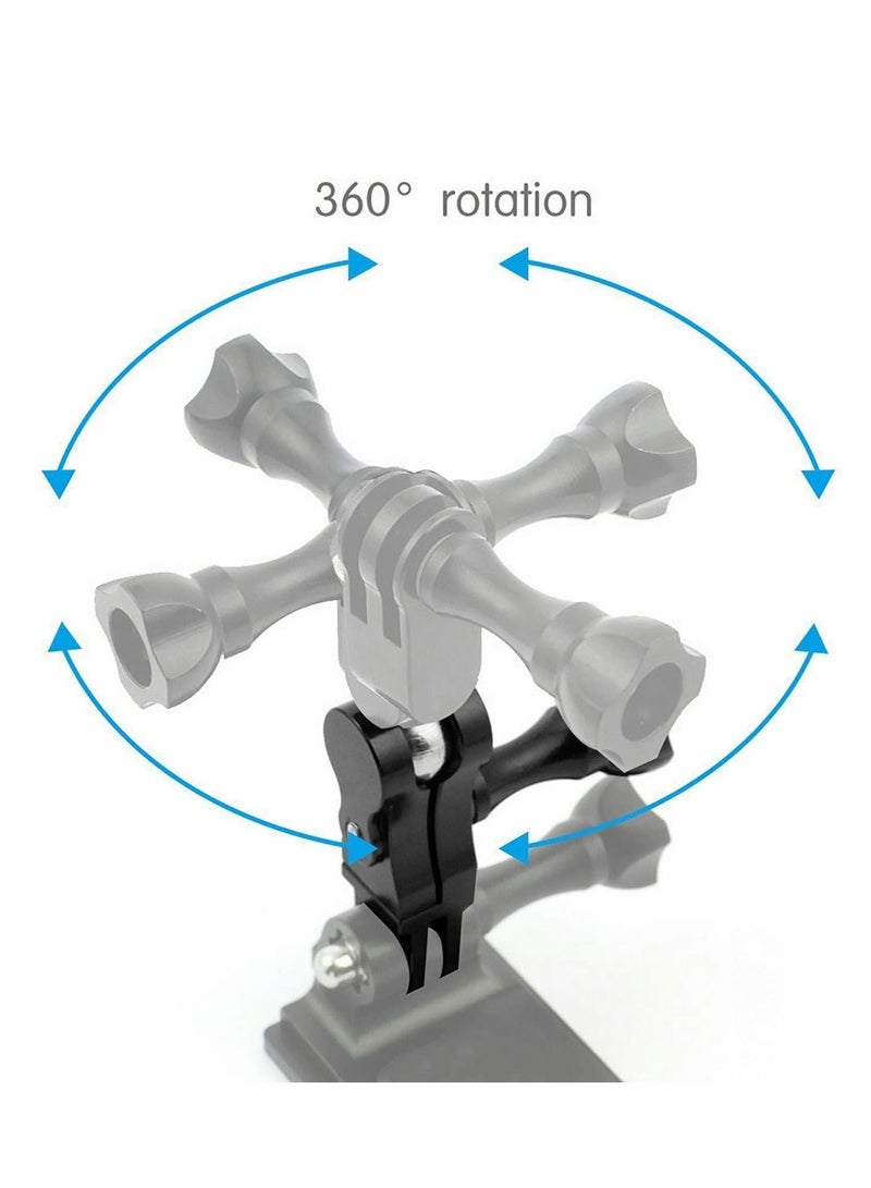 Y&D Metal Adapter Bracket for GoPro Hero, Universal Adjustable Arm Aluminum Alloy Magic Hand, Swivel with Wrench - Image 4