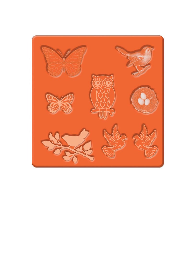 Mod Podge Mod Podge Mod Mold 3.75in x 3.75in Nature  - Image 1