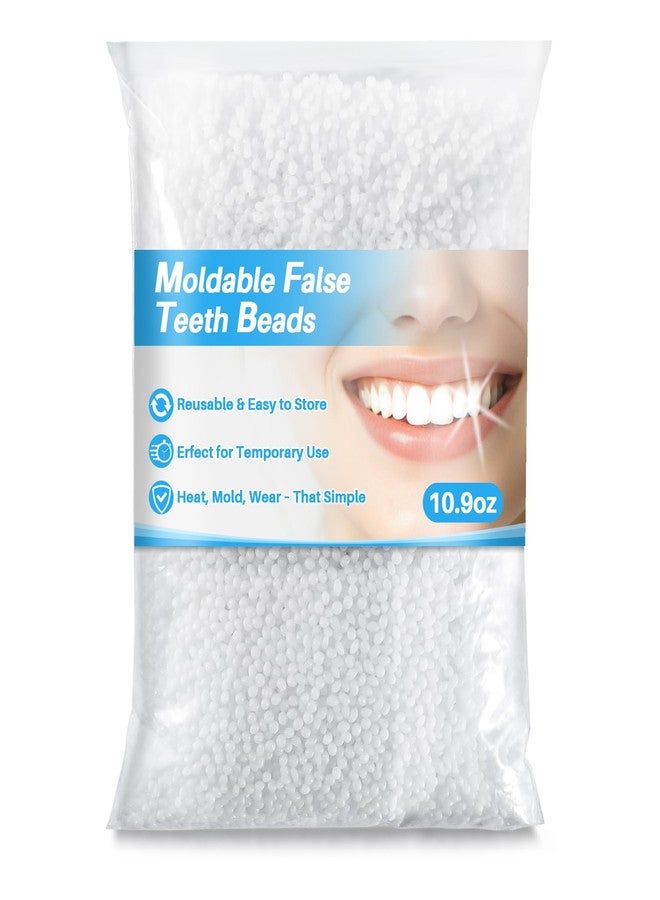 RAINFLOW 10.9oz Whiten Fitting Beads - Teeth Whitening Kit,Pellets for DIY Filling Teenth,Thermal Fitting Beads Used for Used for All Teeth Styles,Keep Smile - Image 1