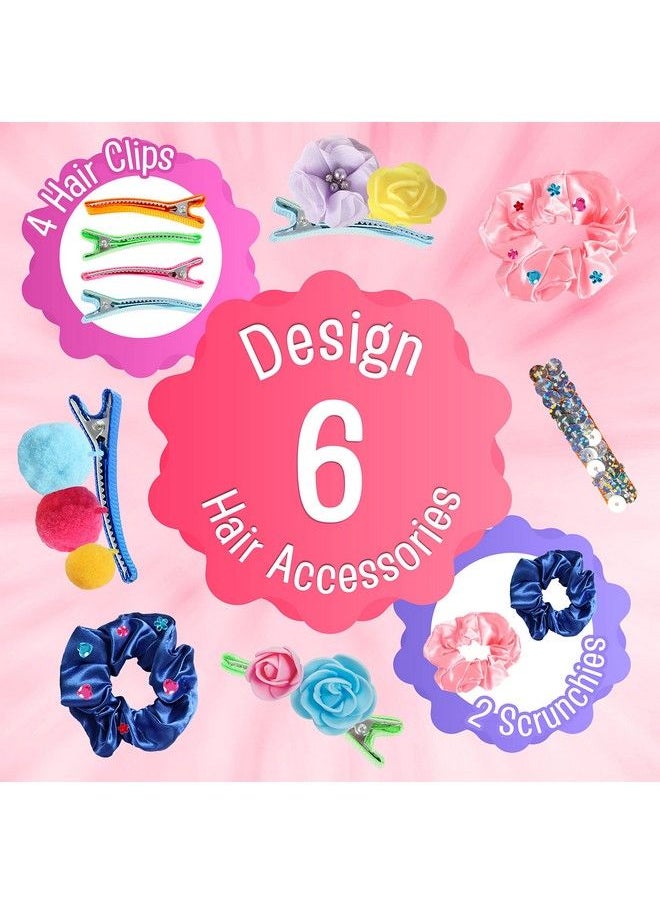 Creative Kids - Diy Fashion Headbands Craft Kit Create Your Own Headbands Arts Craft Kit For Girls 60+ Craft Supplies Included Makes 16 Unique Hair Accessories Gift For Girls - Image 1