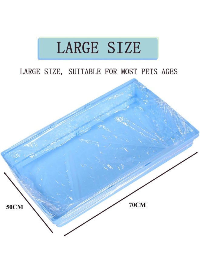 30 Pcs Bird Cage Liners Disposable Plastic Parakeet Cage Liner Pet Tray Covers for Large Cage - Image 5
