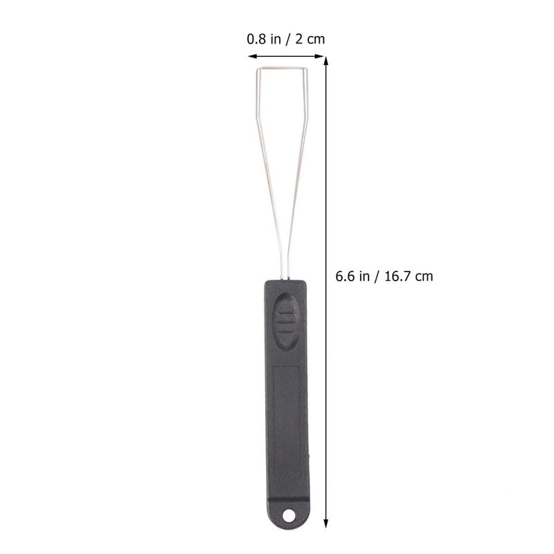 2pcs Steel Wire Keycap Puller and Cleaning Tool for Mechanical Keyboard Lightweight Portable - Image 3