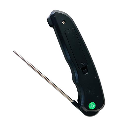 LavaLock® Instant Read BBQ Meat Thermometer Smoker Pit Kitchen Fast Digital Quick Read Pro Thermo Pen, Folding Probe - Kitchen Cooking Grilling BBQ Smokers - Image 4