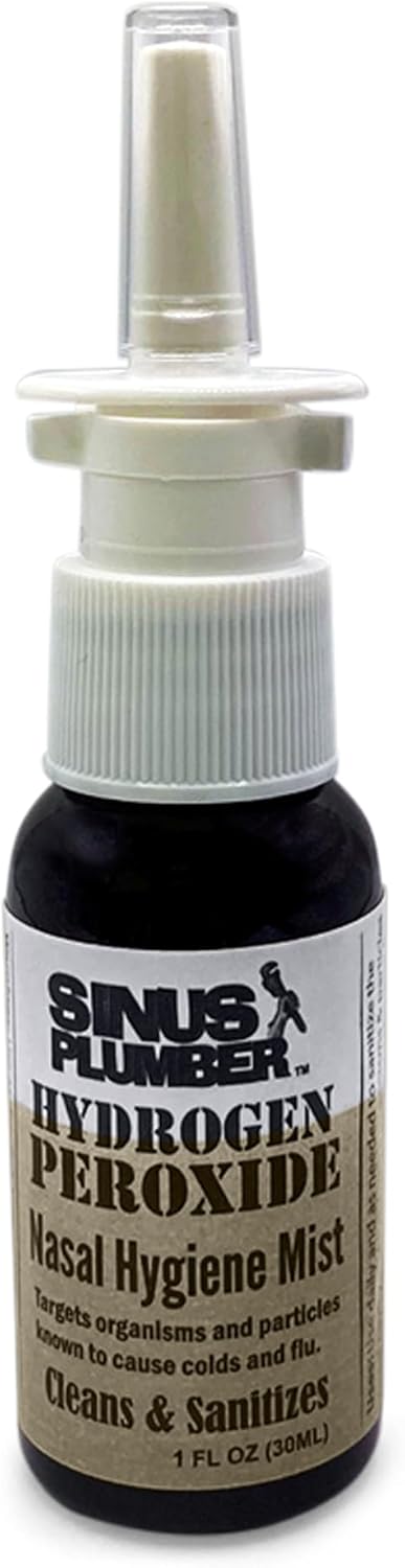 Sinus Plumber Hydrogen Peroxide Nasal Hygiene Mist  Deep Cleans Nose from Airborne Particles for Immune Defense - Image 5