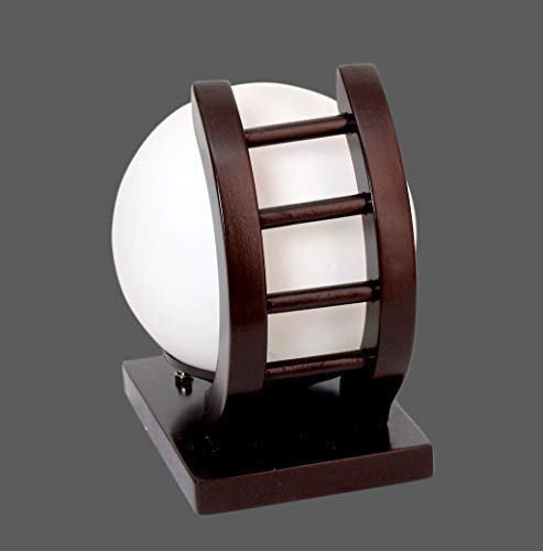Lexton Wooden Wall Light Wall Hanging Lamp Warm White Pack of 1 - Image 4