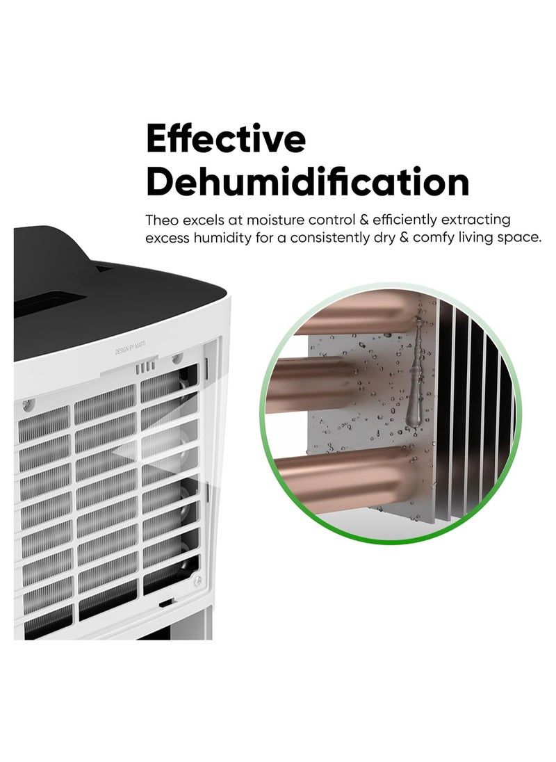 Stadler Stadler Form Swiss Design Dehumidifier Theo 10L per Day with 7-hour timer 2 liter Water Tank Desired Humidity Selectable and Hygrometer Ideal big rooms up to 40m² 2-Year Warranty by Manufacturer  - Image 4