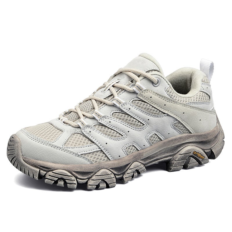 2025 Four Seasons New Sports Outdoor Shoes Men'S Couple Mesh Breathable Hiking Shoes Women'S Off-Road Anti-Slip Rock Climbing Hiking Shoes - Image 5
