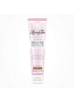 Rose Scented Deluxe Gradual Tan Lotion, Dark-Natural Looking Self Tanner, Professional Strength Sunless Tanner, 5+ Self Tanning Applications-Cruelty Free, Naturally Derived Dha-3.3 Fl Oz - pzsku/Z185A5C9490D4F72070DAZ/45/_/1734183184/cb0345a3-4a83-4449-9180-fd9b872b4865