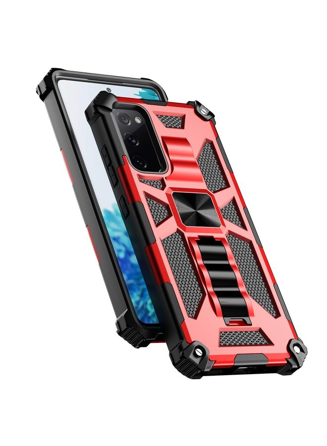 erorex Case For Samsung Galaxy S20 FE Shockproof TPU + PC Magnetic Protective Case with Holder - Image 3
