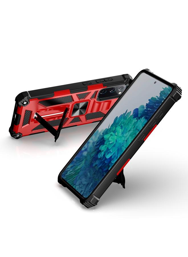 erorex Case For Samsung Galaxy S20 FE Shockproof TPU + PC Magnetic Protective Case with Holder - Image 4