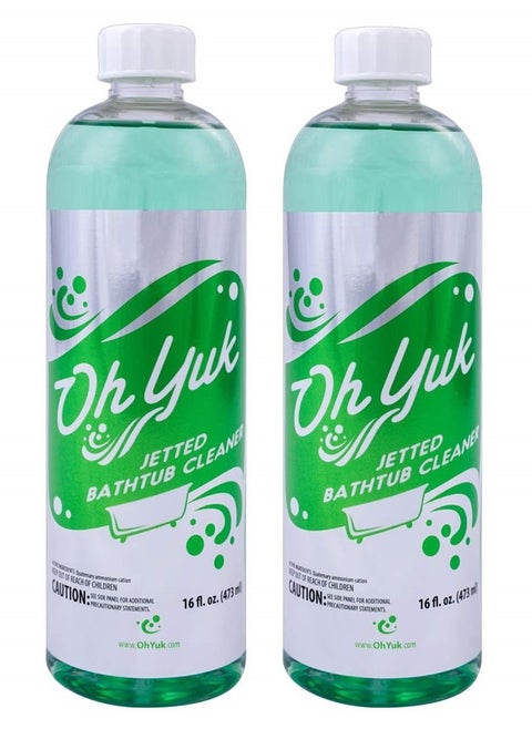 Jetted Bathtub Cleaner for Jet Tubs, Whirlpools, The Most Effective Jetted Tub Cleaner, Septic Safe | Two 16 Ounce Bottles!