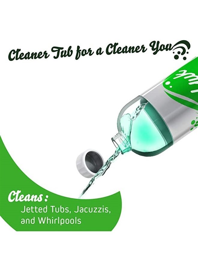 Oh Yuk - Jetted Bathtub Cleaner for Jet Tubs, Whirlpools, The Most Effective Jetted Tub Cleaner, Septic Safe | Two 16 Ounce Bottles! - Image 1