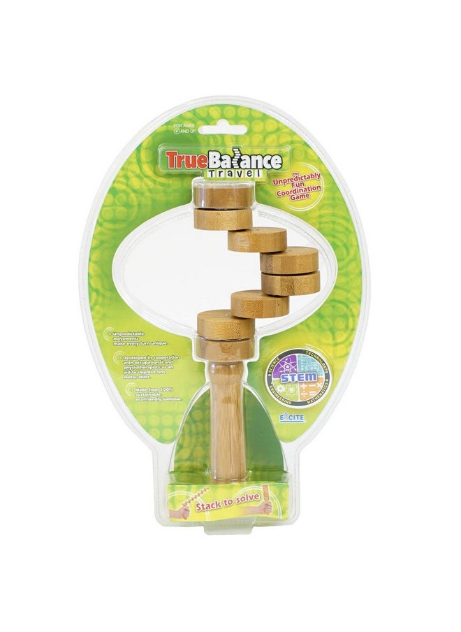 TrueBalance - Coordination Game | Handheld Balance Toy For Adults And Kids | Improves Fine Motor Skills (Travel Version) - Image 1