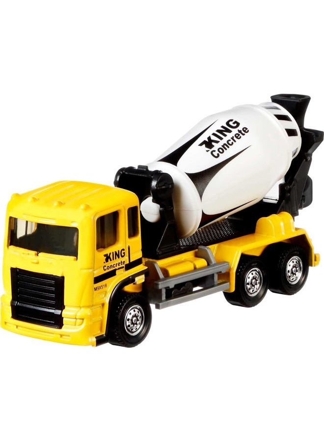 MATCHBOX HCC07 Construction Machines Pack of 4, Various Construction Vehicles, Toy Vehicles with Moving Parts, Toy from 3 Years - Image 4