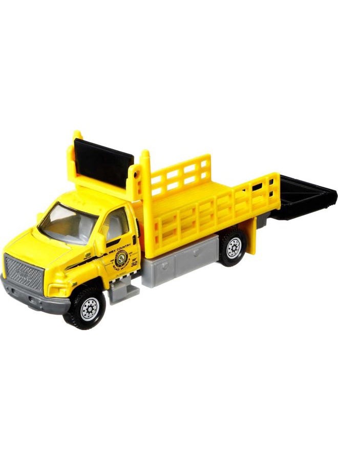 MATCHBOX HCC07 Construction Machines Pack of 4, Various Construction Vehicles, Toy Vehicles with Moving Parts, Toy from 3 Years - Image 3