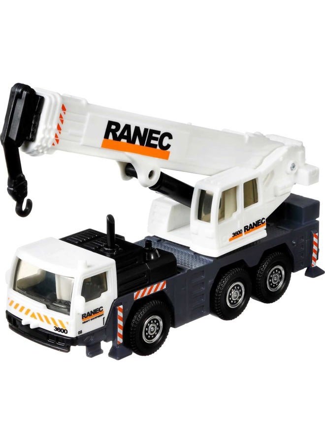 MATCHBOX HCC07 Construction Machines Pack of 4, Various Construction Vehicles, Toy Vehicles with Moving Parts, Toy from 3 Years - Image 5